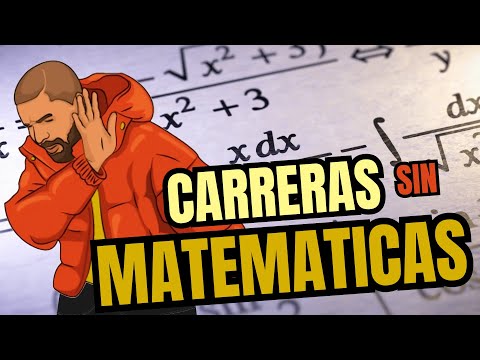 Carreras sin matemáticas: opciones educativas sin números y cálculos
